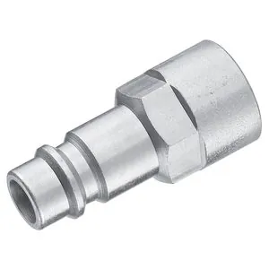 Prevost 1/4 Inch Female NPT ERP 07 High Flow 3/8 Inch Steel Body Plug for Compressed Air