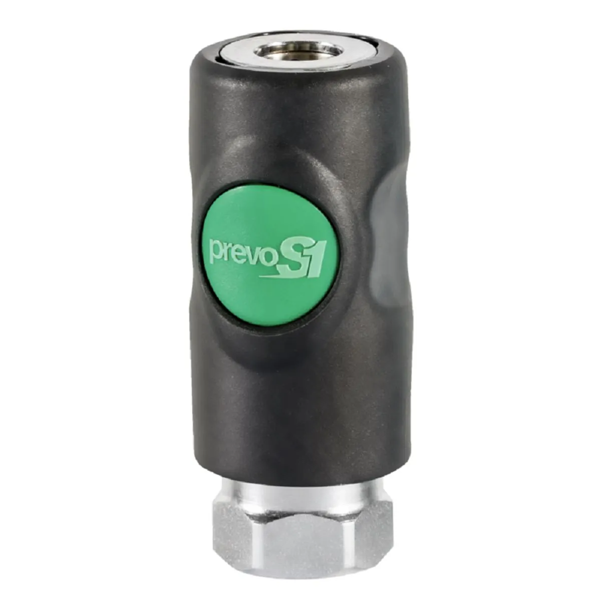 Prevost 3/8 Inch Female NPT PrevoS1 ESI 07 High Flow 3/8 Inch Composite Quick Safety Couplerfor Compressed Air