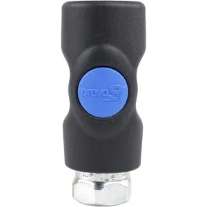 Prevost 1/4 Inch Female NPT PrevoS1 ISI 06 Industrial 1/4 Inch Composite Body Quick Safety Coupler for Compressed Air