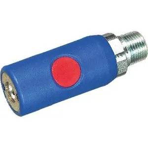 Prevost 1/4 Inch Male NPT URC 06 Automotive Truflate 1/4 Inch Composite Body Quick Safety Coupler for Compressed Air