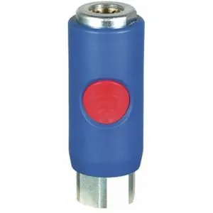 Prevost 3/8 Inch Female NPT URC 08 Automotive Truflate 3/8 Inch Composite Body Quick Safety Coupler for Compressed Air