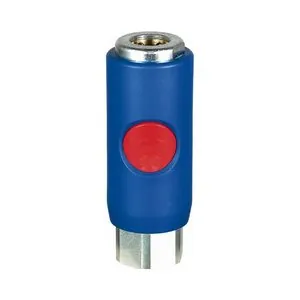 Prevost 1/2 Inch Female NPT URC 08 Automotive Truflate 3/8 Inch Composite Body Quick Safety Coupler for Compressed Air