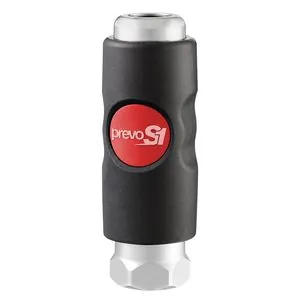 Prevost 1/4 Inch Female NPT PrevoS1 USI 06 Automotive Truflate 1/4 Inch Composite Body Quick Safety Coupler for Compressed Air