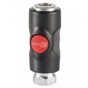 Prevost 1/4 Inch Female NPT PrevoS1 USI 06 Automotive Truflate 1/4 Inch Composite Body Quick Safety Coupler for Compressed Air