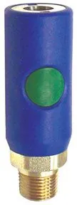 1/4" MNPT Highflow Coupler