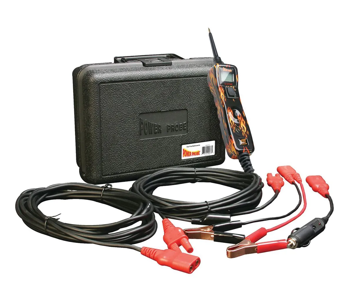Power Probe III with Case and Accessories, Flame Print