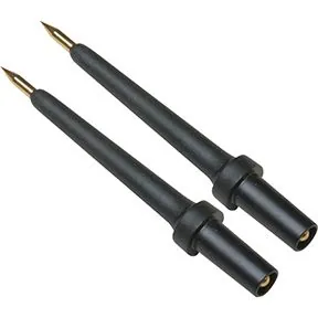 Power Probe 4MM Banana Jack 3IN Tip Black - 2 Pack
