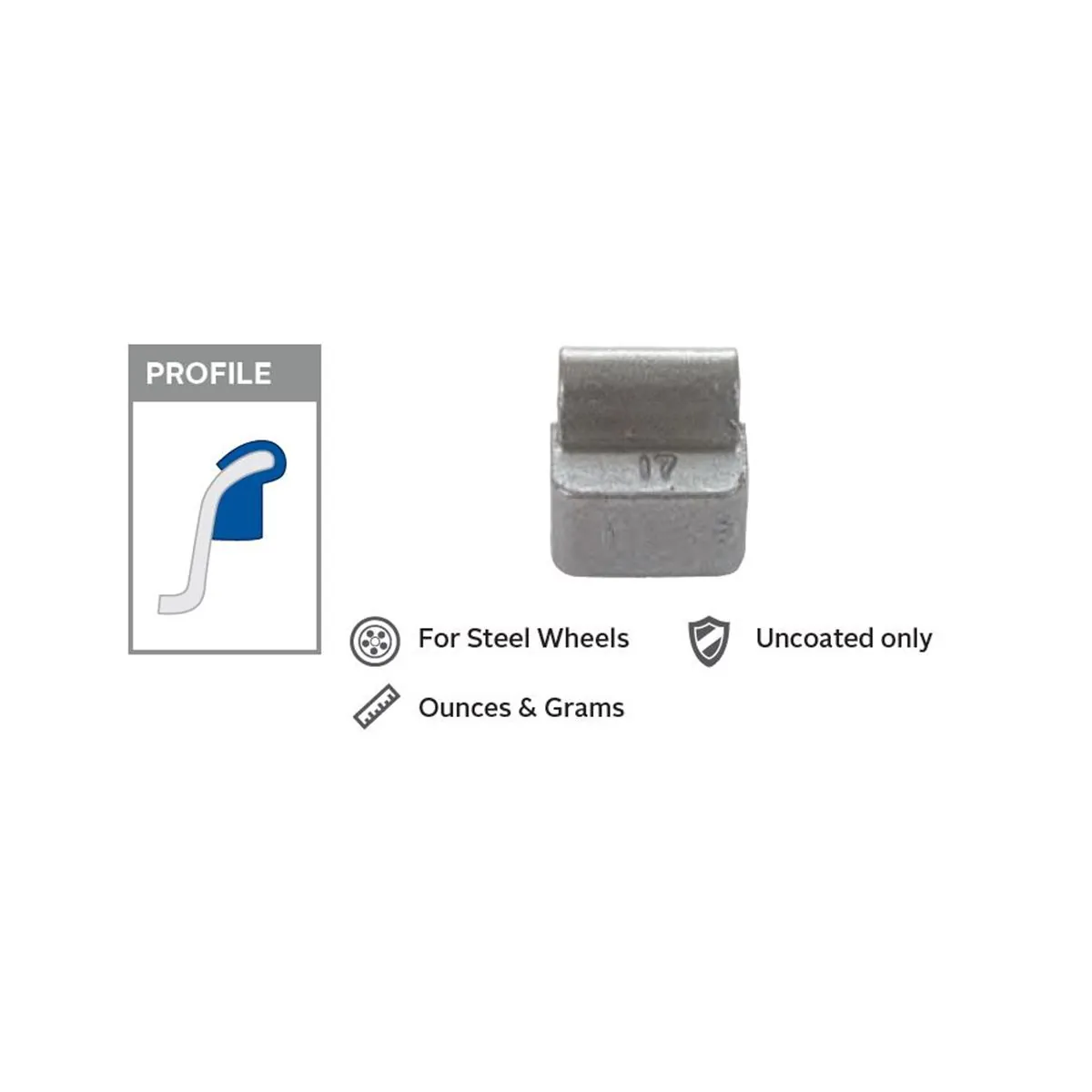 Wegmann Automotive Truck Weight (Box of 25)