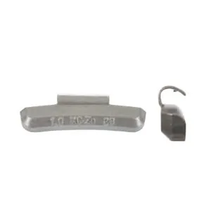 Wegmann Automotive 0.5 oz Zinc Coated Clip-on MCZ Yellow Series Wheel Weight (Box of 25)