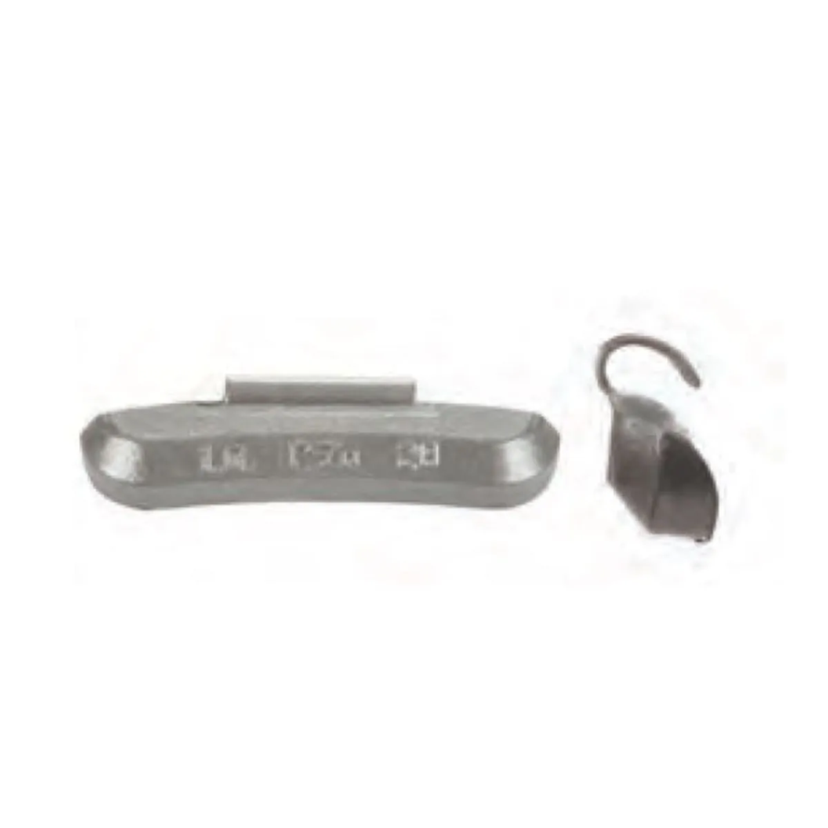 Wegmann Automotive 0.75 oz Zinc Uncoated Clip-on PZU Black Series Wheel Weight (Box of 25)