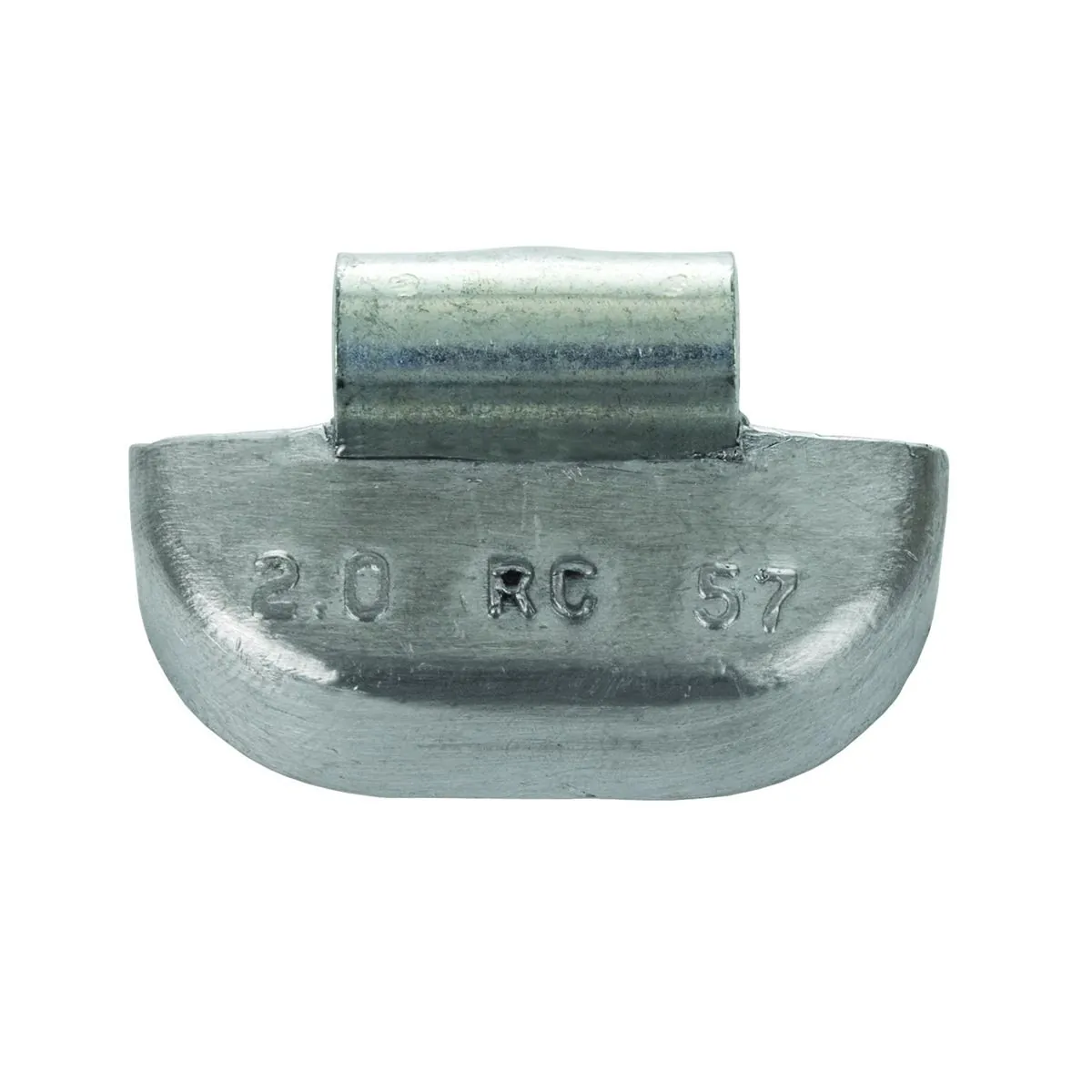 Wegmann Automotive 6oz Heavy-Duty Lead Uncoated Clip-on RC Series Wheel Weight (Box of 25)