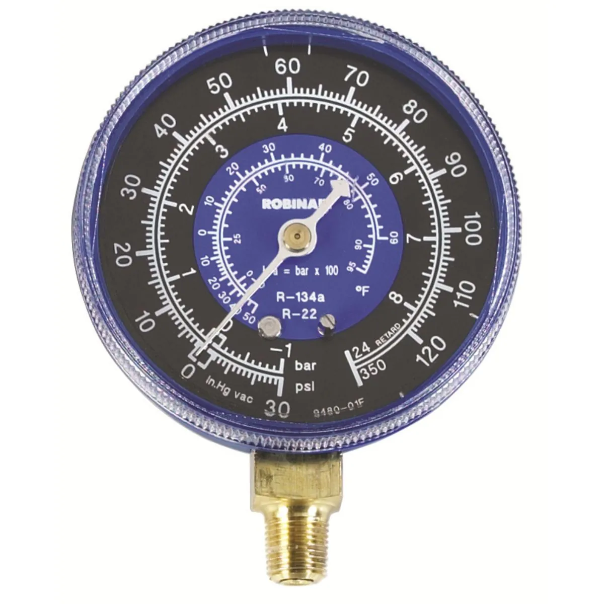 Robinair Universal R-134A/R22 Low Side Gauge