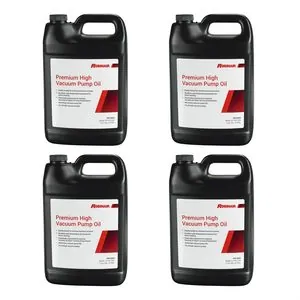 Robinair Premium High Vacuum Pump Oil, Gallon Bottle (case of 4 bottles)