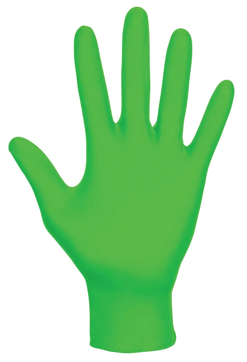 Raven Derma-Vue Powder-Free Nitrile Examination Gloves, Large