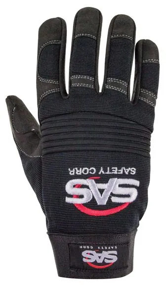 MX Impact Mechanic's Safety Gloves, Black, Large