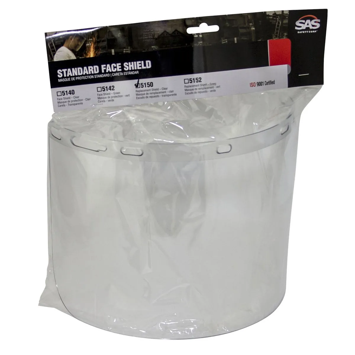 SAS Safety Replacement Clear Lens Shield (Only) for SAS5140