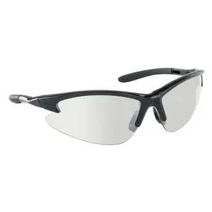 SAS Safety DB2 Safe Glasses w/ Black Frame and Indoor/Outdoor Lens in Polybag