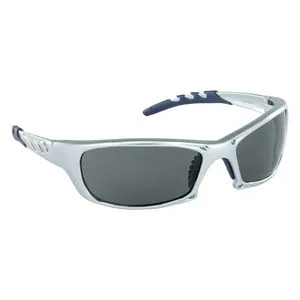 SAS Safety GTR Safe Glasses w/ Shade Lens and Silver Frame, Polybag