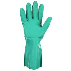 SAS Safety 1-pr of Unsupported Nitrile Flock-Lined Painter's Gloves, L