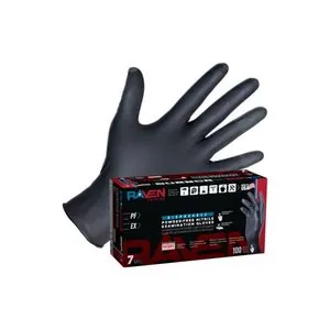 SAS Safety Raven Patriot Nitrile Gloves, 7Mil 2X