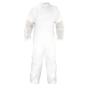 SAS Safety Disp. Lightweight Polypropylene Coveralls, L