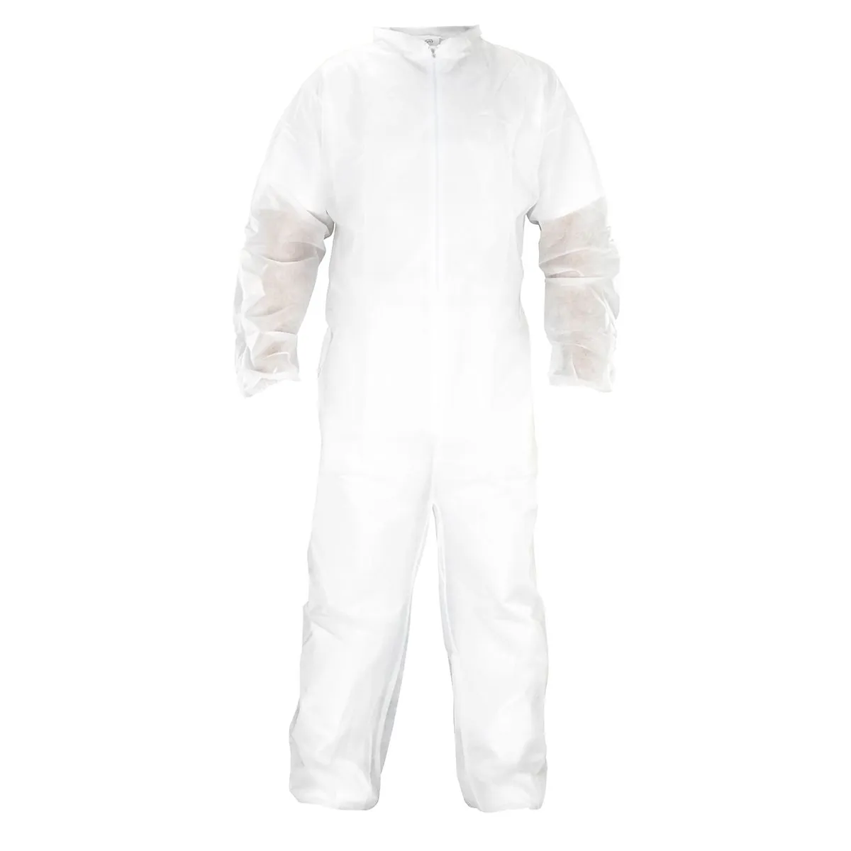 SAS Safety Disp. Lightweight Polypropylene Coveralls, L