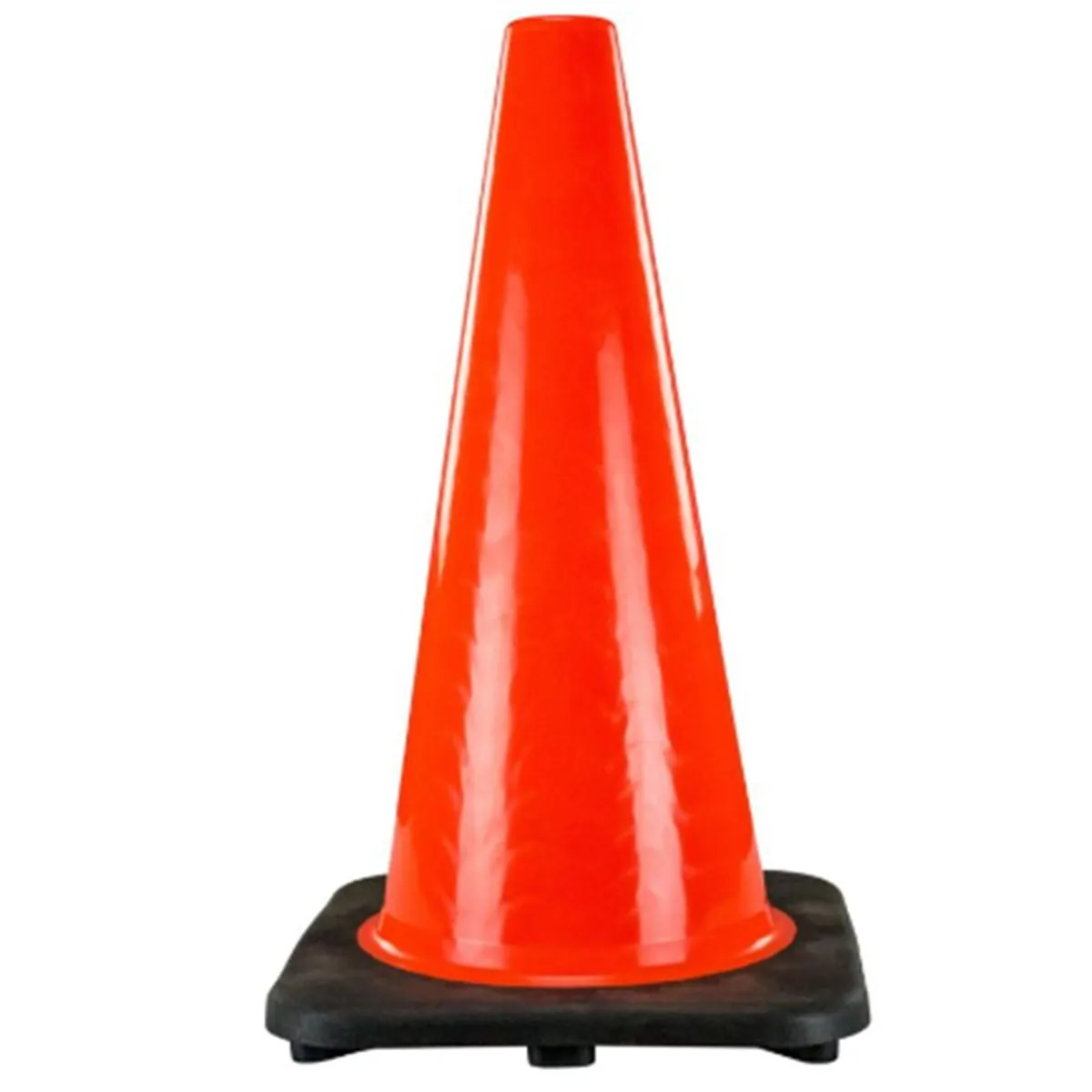 SAS Safety Traffic Cone Solid Orange-18