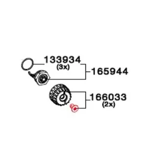 SATA FAN CONTROL W/OUTER RING FOR SATAJET 4000