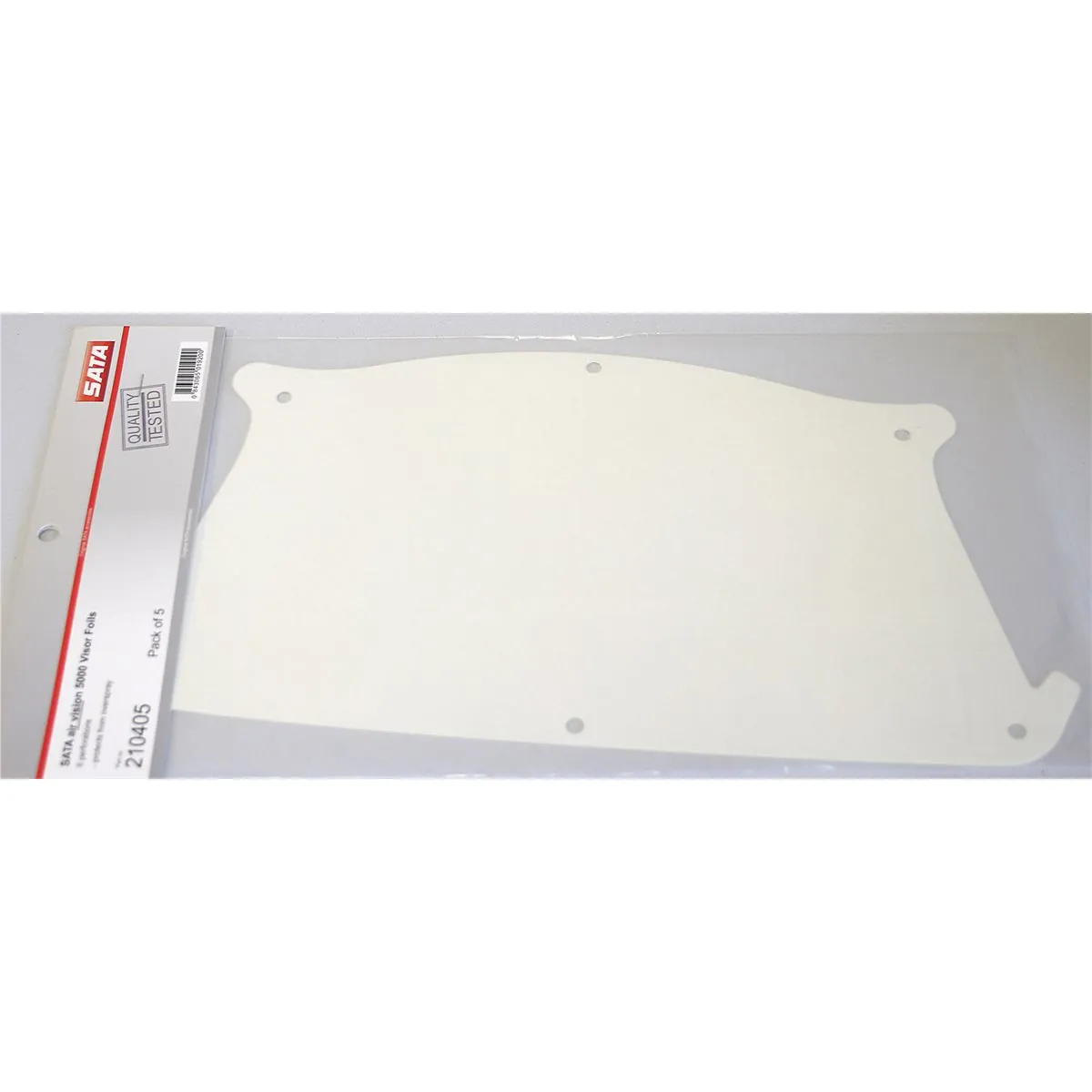 SATA Visor Foils (for SATA Air Vision 5000), 5 Pk
