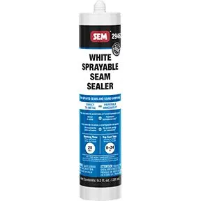 Sprayable 1K Seam Sealer - White
