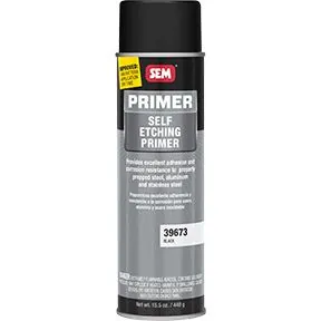Self Etching Primer - Black, 20 oz Can