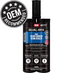 Heavy Bodied Gray Seam Sealer