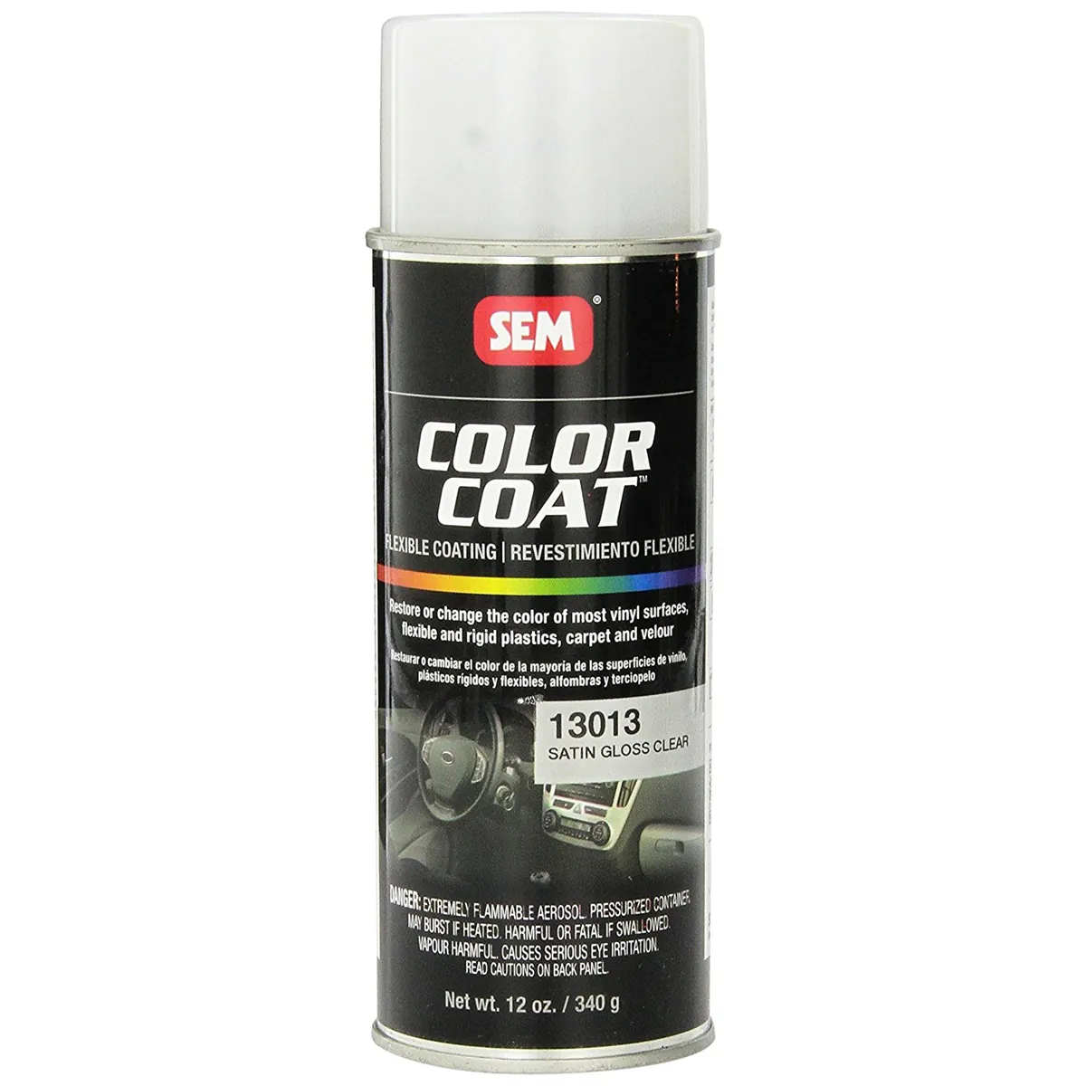 SEM Paints Color Coat Satin Gloss Clear