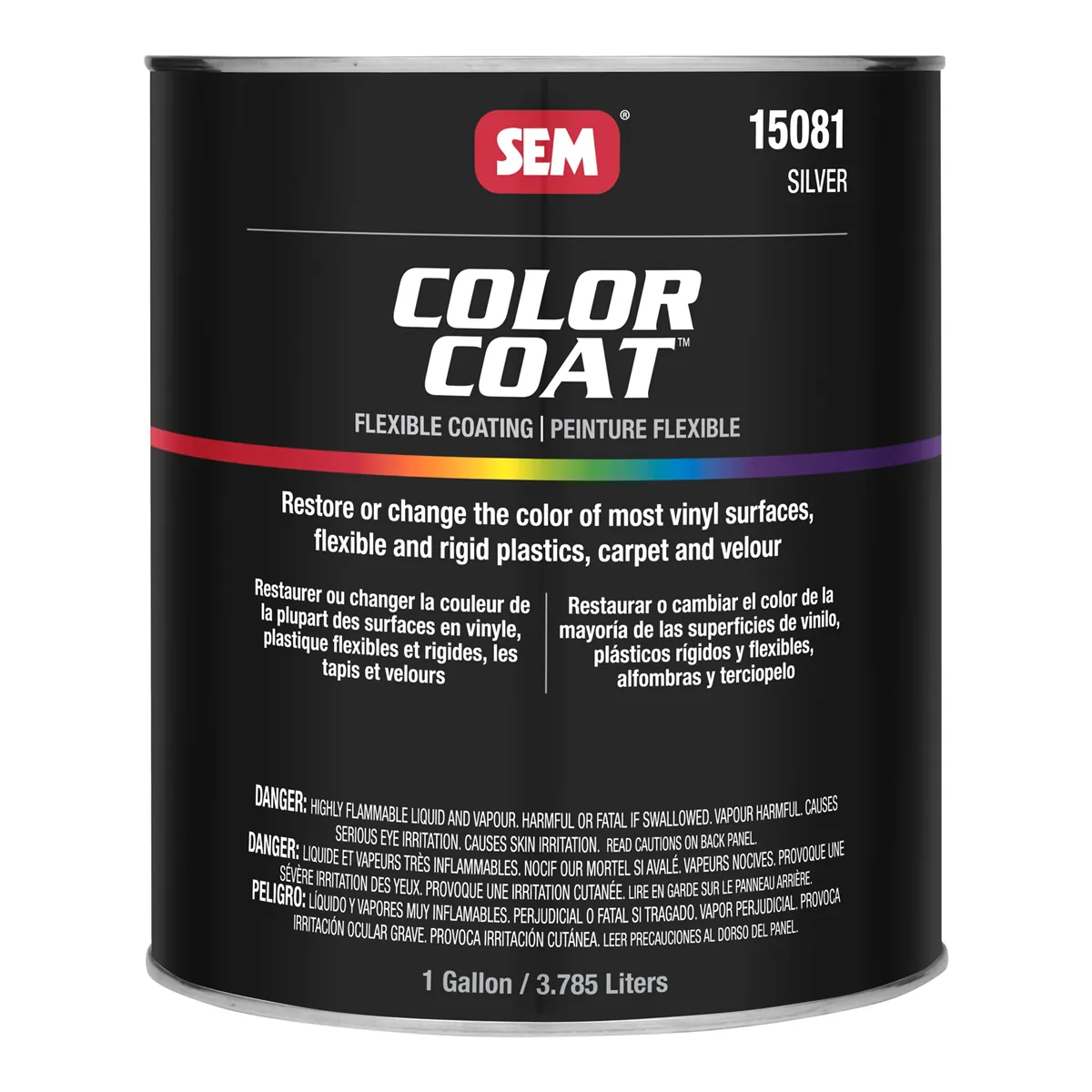 SEM Paints Color Coat Silver