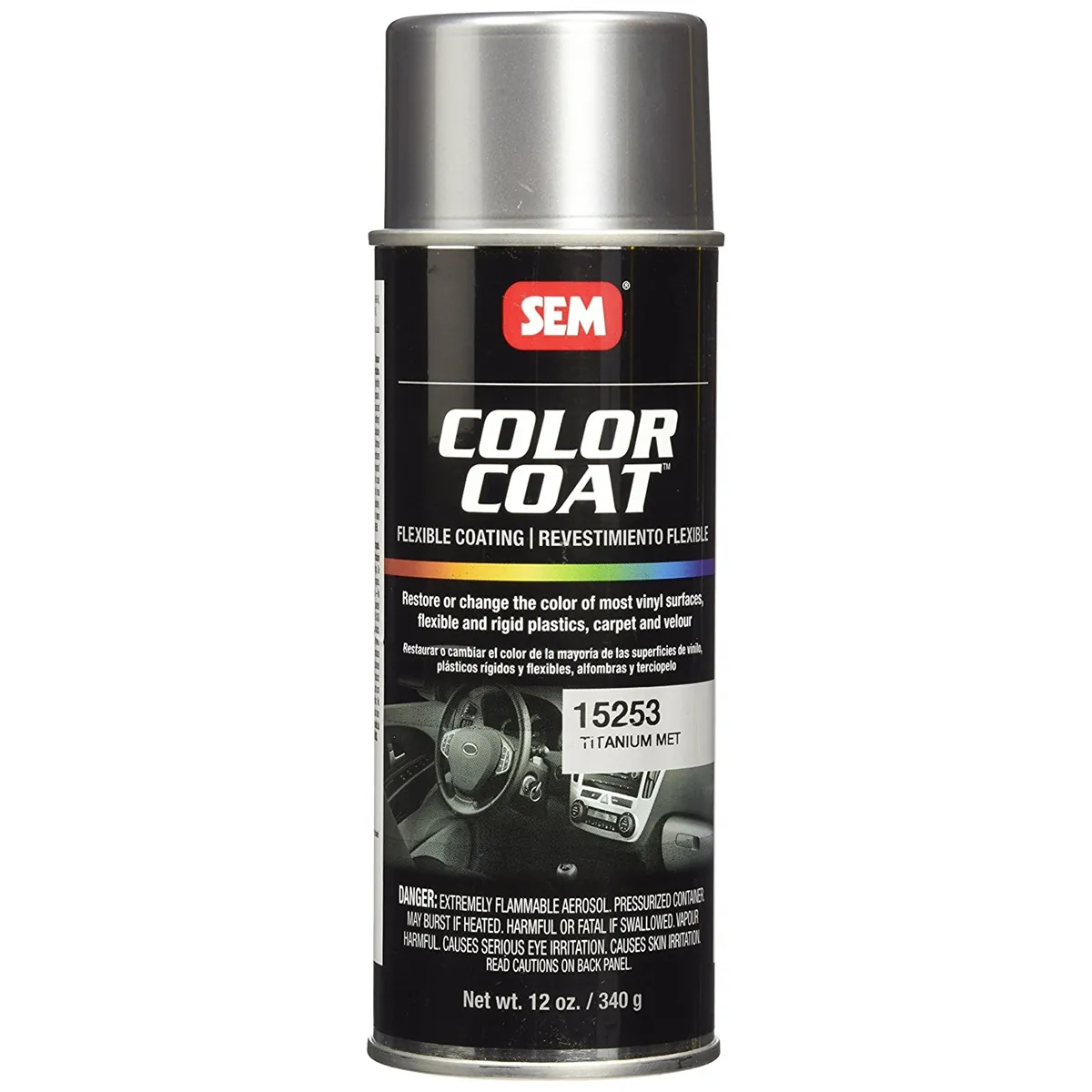 SEM Paints Color Coat Titanium Metallic