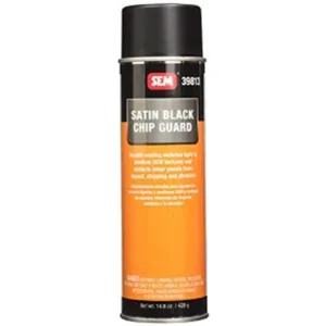 SEM Paints Satin Black Chip Guard
