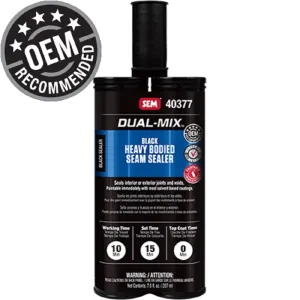 SEM Paints Dual-Mix Heavy Bodied Black Seam Sealer