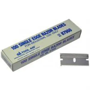 SG Tool Aid 100 Single Edge Razor Blades