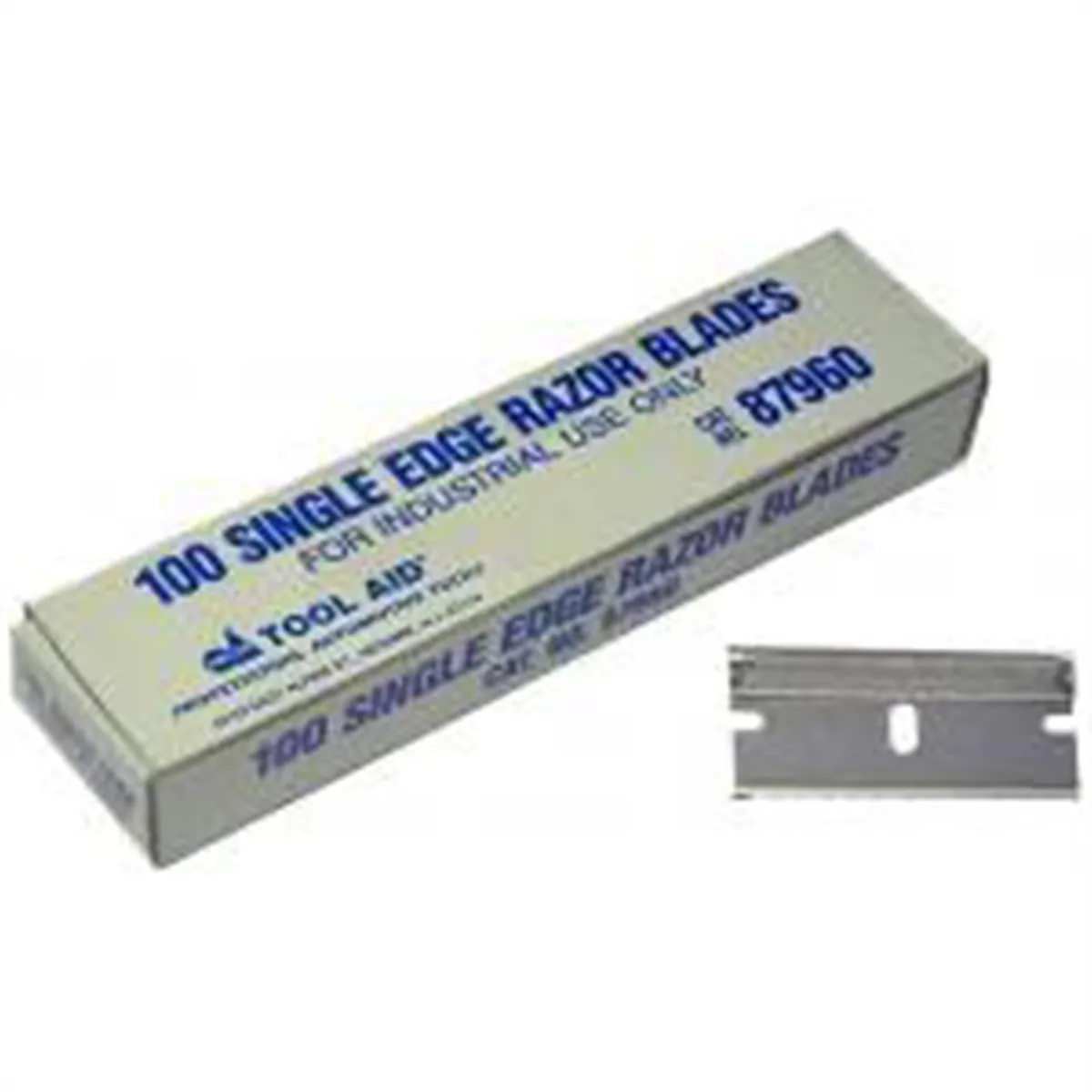 SG Tool Aid 100 Single Edge Razor Blades