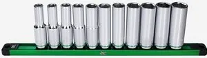 11 Piece 1/2" Drive Metric 6Pt