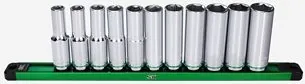 11 Piece 1/2" Drive Metric 6Pt