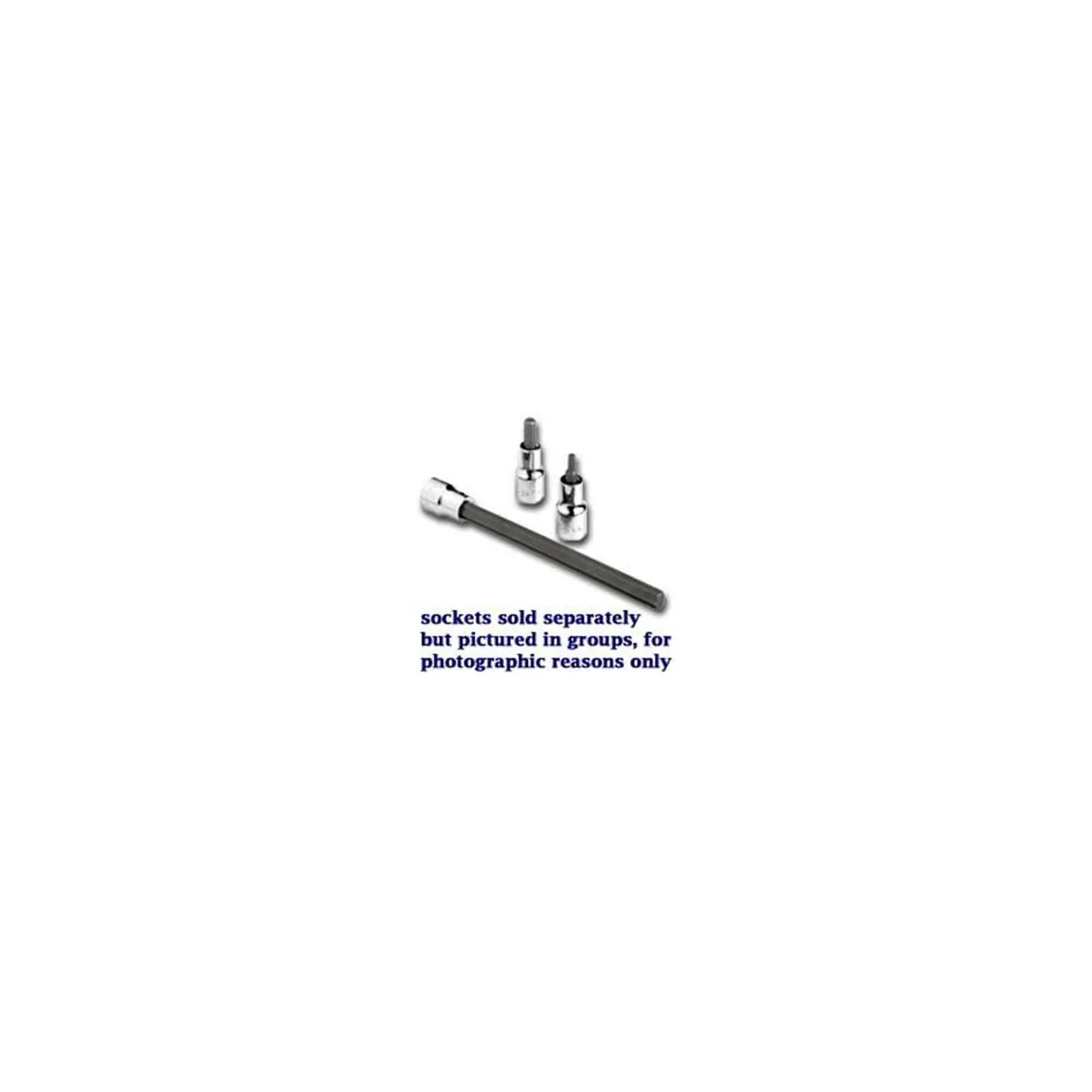 S K Hand Tools BITSOC 3/16 3/8D HEX LG
