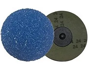 3"50 Grit Blue Zirconia Mini