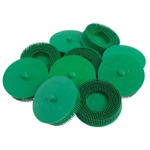 Shark Industries 3" Green Finger Disc - 50 Grit - 10 Pk