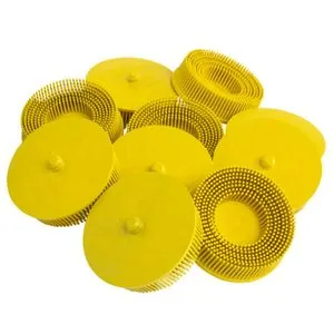 Shark Industries 3" Yellow Finger Disc - 80 Grit - 10 Pk