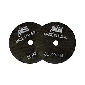 Shark Industries CUT-OFF WHEELS,3x1/32x1/4,10pk