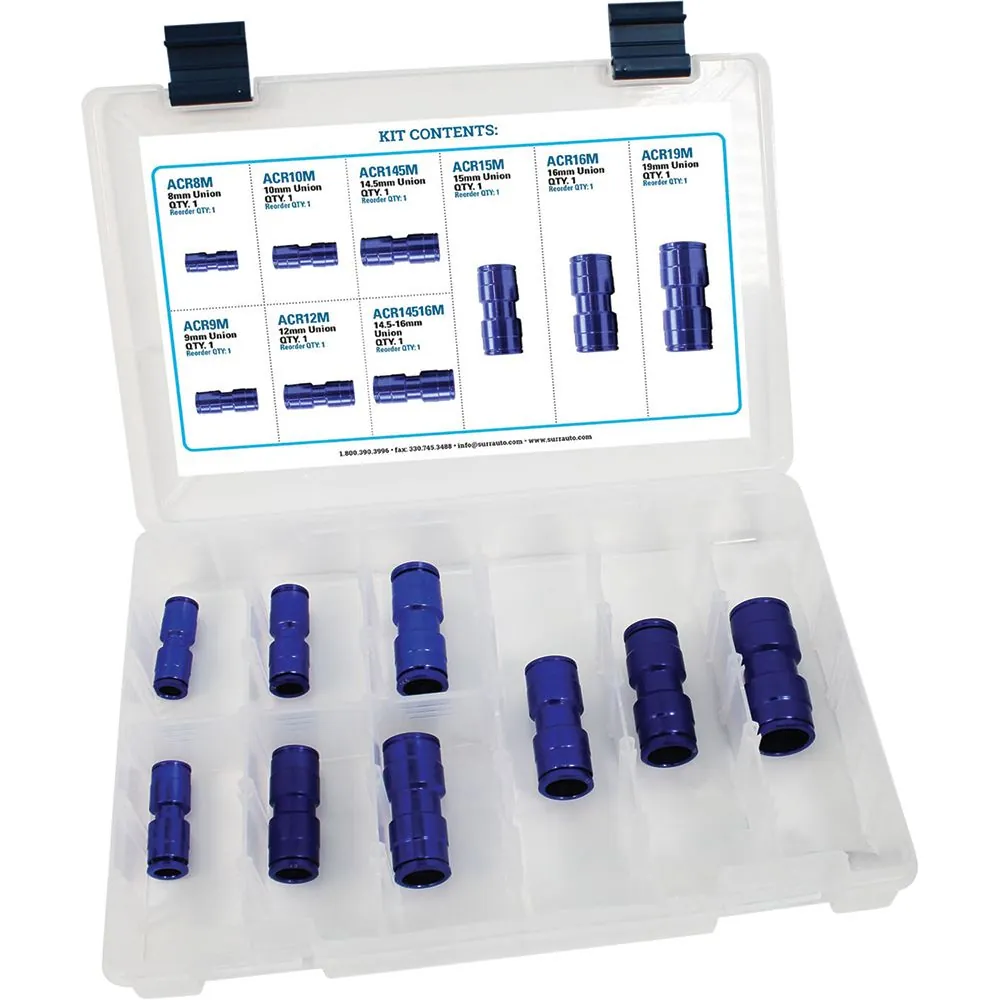 Metric A/C Union Kit