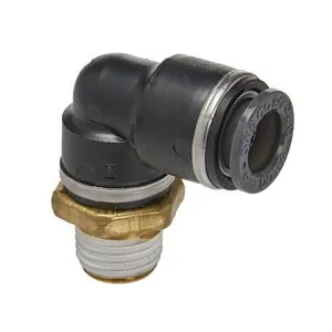 Male Elbow 3/8" Tube X 1/4"