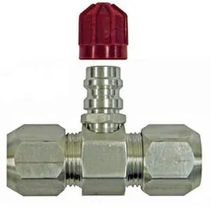 1/2" Service Port Valve - High
