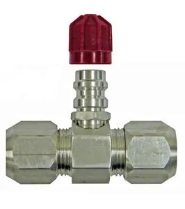 1/2" Service Port Valve - High